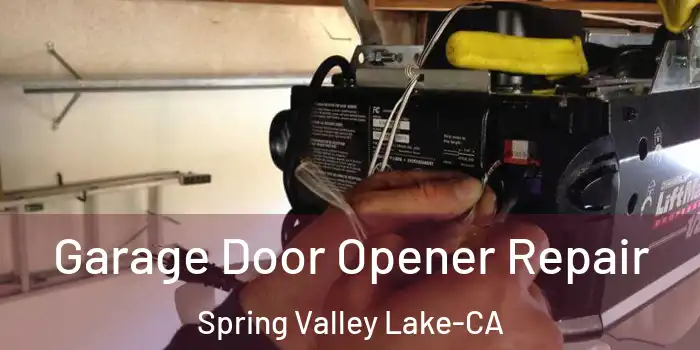  Garage Door Opener Repair Spring Valley Lake-CA