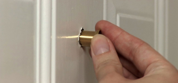 peephole door repair in Spring Valley Lake
